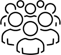 Icono de un grupo de personas